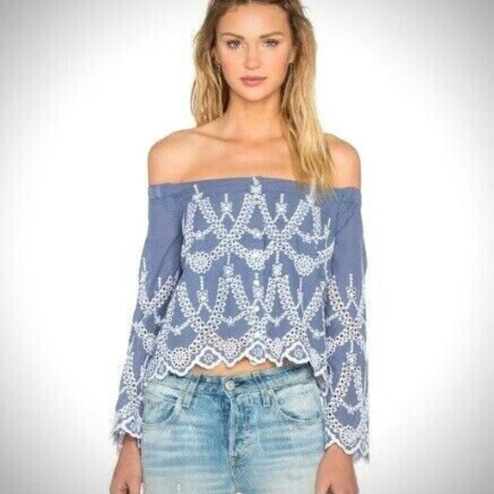 NEW Kendall + Kyle Off The Shoulder Blouse